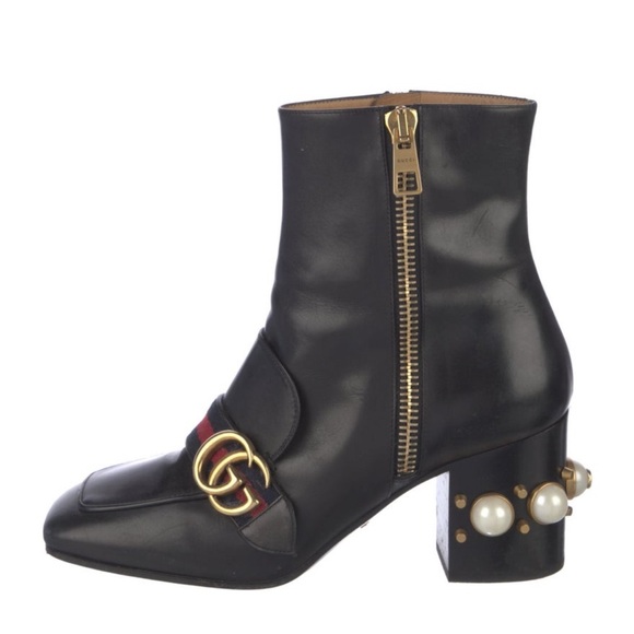 Gucci Leather Boots - Picture 1 of 5
